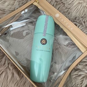 NEW Full Size Tatcha Deep Cleanser / Makeup Bag